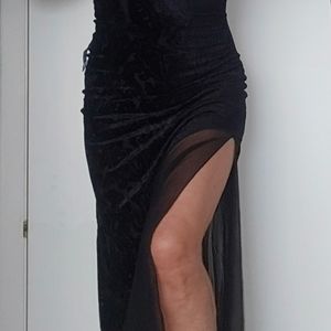 Long evening party dress